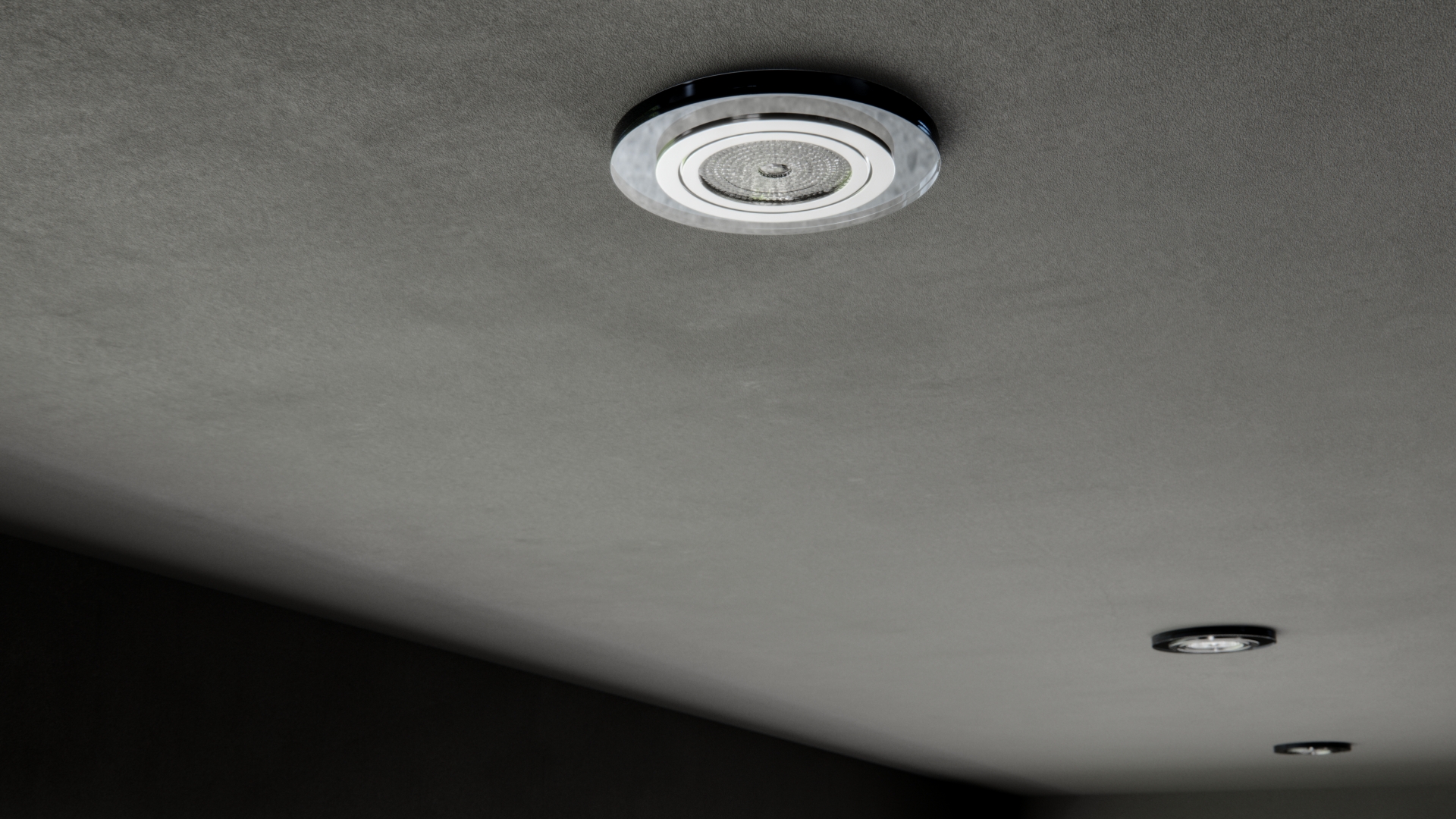Adjustable round glass fixture